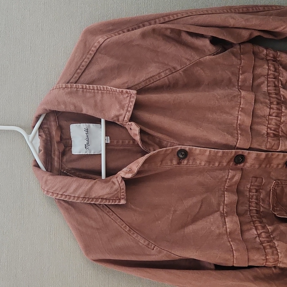 Madewell Ashgrove Chore Jacket Size Medium - Picture 3 of 16